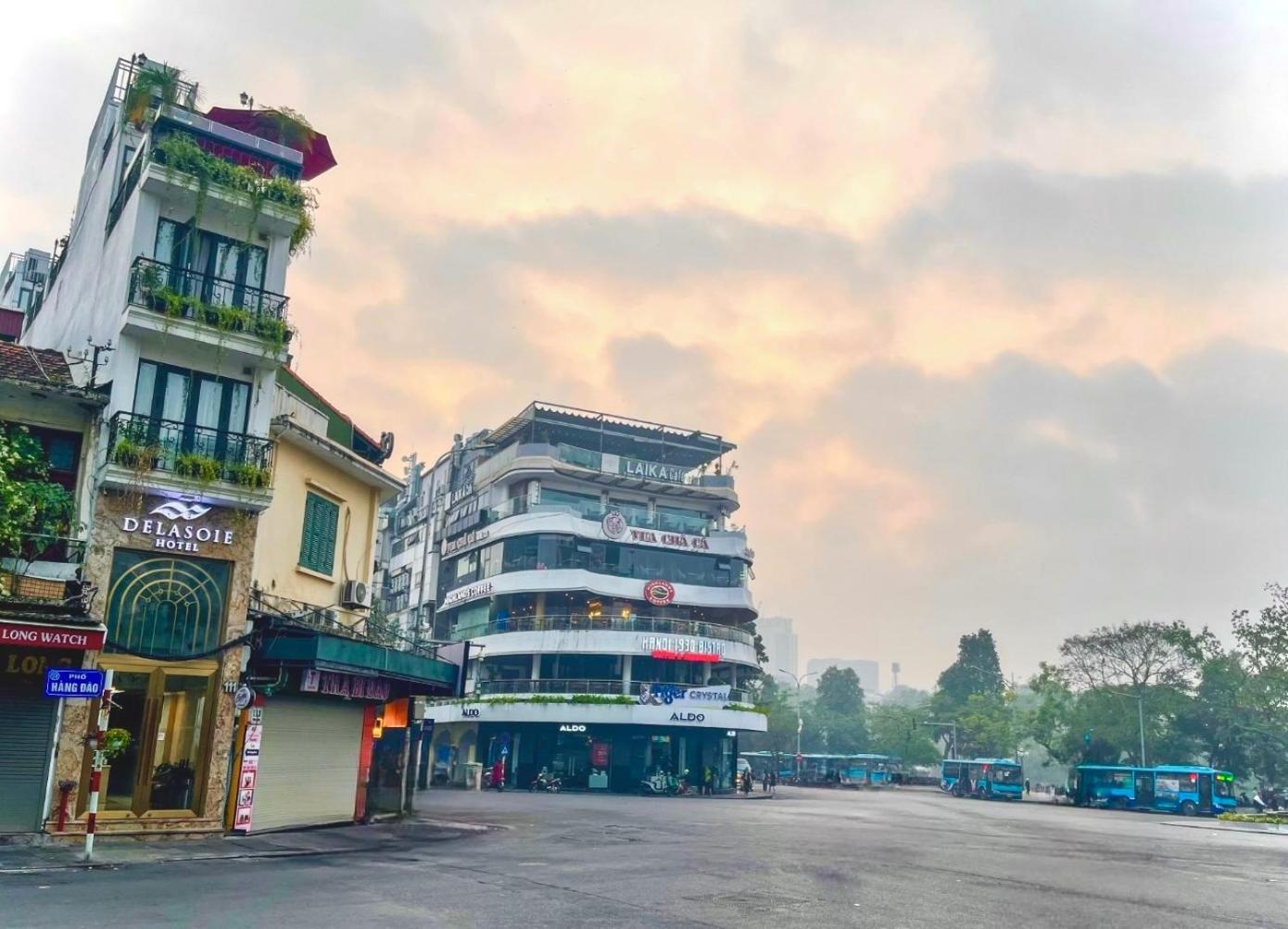 De La Soie Hotel & Travel Hanoi Dış mekan fotoğraf